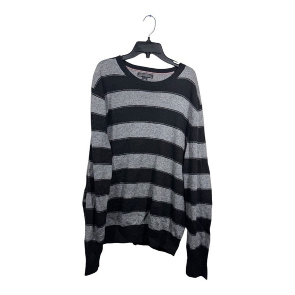 Banana Republic Sweater Mens Size Large Luxury Cashmere Blend Blokecore Black Gr